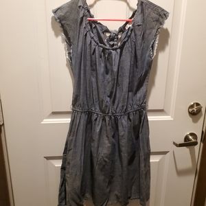 Fun summer denim looking dress